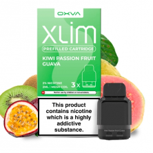 Cartucho Precargado Kiwi Passionfruit Guava 20mg (Pack 3) - Oxva
