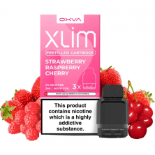 Cartucho Xlim Precargado Strawberry Razz Cherry 20mg (Pack 3) - Oxva