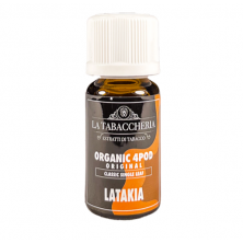 Aroma Latakia Organic 4pod Single Leaf 10ml - La Tabaccheria