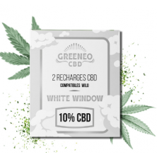 Cartuchos CBD White Window (Pack 2) - Wilo x Greeneo