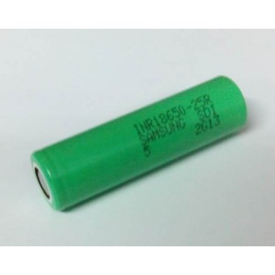 Batería Samsung INR 18650 25r 2500 mAh 20A - Elixir Vaper Shop y  Concentrados