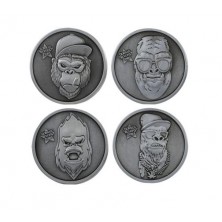 Grinder de Metal Gorilla Rolling Stars