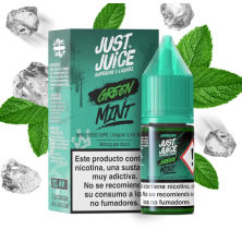 Sales Green Mint 10ml 20mg - Just Juice Range Salts