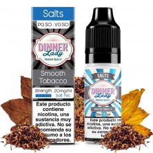 Smooth Tobacco Nic Salt 10ml 20mg - Dinner Lady