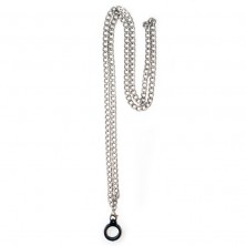 Colgante de cadena con anillo de silicona