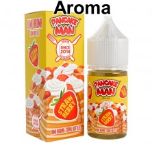 Aroma Strawberry Pancake 10ml (Mini Longfill) - Pancake Man