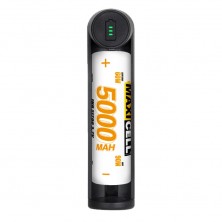 MX1 - Cargador rápido para 1 batería - Maxicell