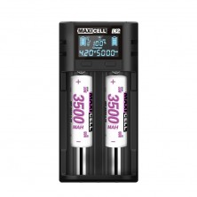 IX2 - Cargador rápido inteligente de 2 ranuras - Maxicell