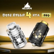 Dead Rabbit 4 RTA Pro 26mm (black gold) - Hellvape