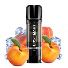 Pod Tappo Peach Ice 2ml SIN NICOTINA (Pack 2) - Lost Mary