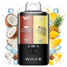 Desechable Piña & Coco Ice SIN NICOTINA - Bud Vape Wave Switch