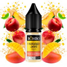 Peach and Mango 10ml 10mg - Wailani Juice Nic Salts by Bombo