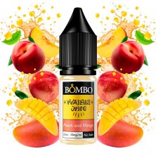 Peach and Mango 10ml 20mg - Wailani Juice Nic Salts by Bombo