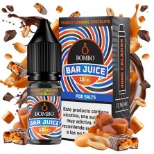 Sales Peanut Caramel Chocolate 10ml 0mg/5mg - Bar Juice by Bombo
