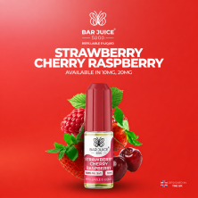 Sales Fresa Cereza Frambuesa 10ml 10mg 5000 - Bar Juice