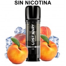 Pod Tappo Peach Ice 2ml SIN NICOTINA (Pack 2) - Lost Mary