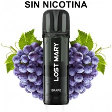 Pod Tappo Grape 2ml SIN NICOTINA (Pack 2) - Lost Mary