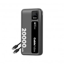 Powerbank de 20.000 mAh, 22,5 W, USB-C + Lightning - OBAL-ME
