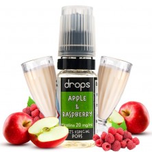 Apple & Raspberry 10ml 20mg Salts - Drops