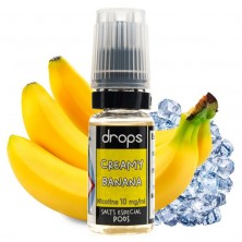 Creamy Banana 10ml 20mg Salts - Drops
