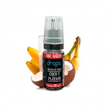 Sales Batido de Coco y Plátano 10ml 20mg - Drops