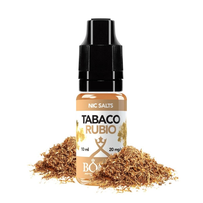 Tabaco Rubio Sales 20mg y 10mg en 10ml - Bombo Nic Salts