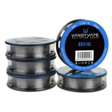 Hilo Resistivo SS316L Wire - Vandy Vape
