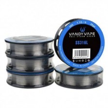 Hilo Resistivo SS316L Wire - Vandy Vape