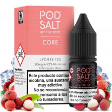 Lychee Ice 10ml 10mg/20mg - Pod Salt